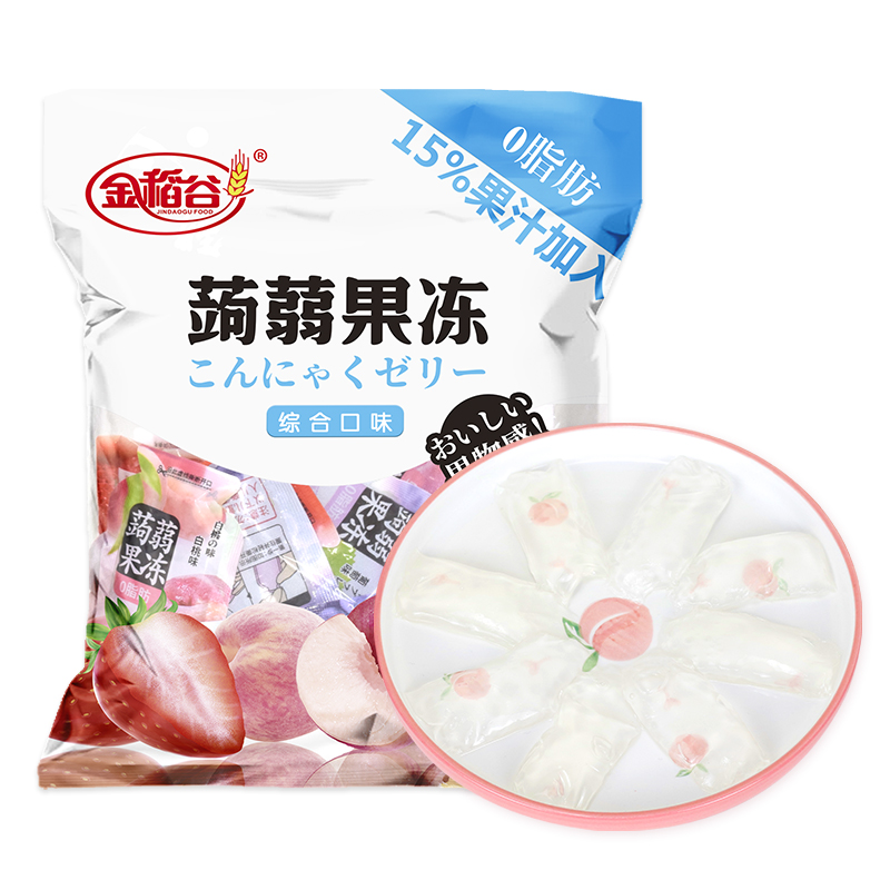 wepoker官网 蒟蒻果冻混合口味果汁吸果冻
